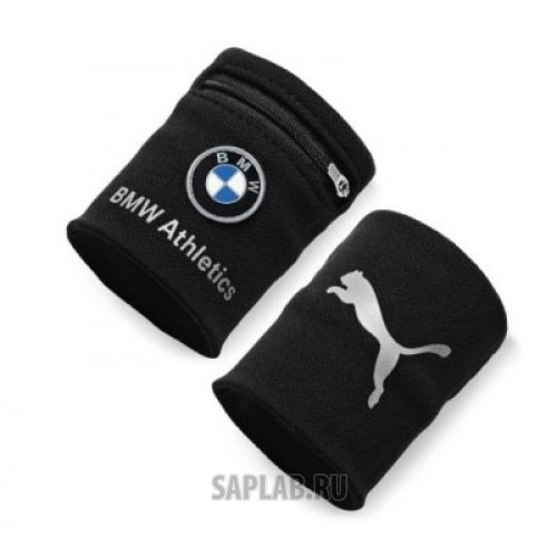 Купить запчасть BMW - 80232231778 Напульсник с карманом BMW Wrist Wallet Black, артикул 80232231778