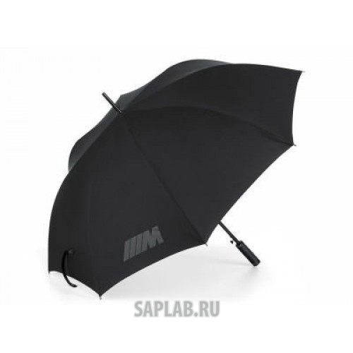 Купить запчасть BMW - 80232410916 Большой зонт-трость BMW M Stick Umbrella, Black, артикул 80232410916