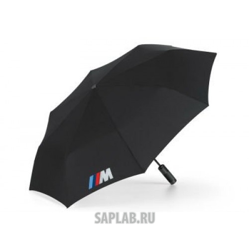 Купить запчасть BMW - 80232410917 Складной зонт BMW M Folding Umbrella, Black, артикул 80232410917