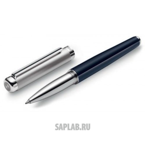 Купить запчасть BMW - 80242454635 Ручка-роллер BMW Rollerball, Dark Blue / Silver