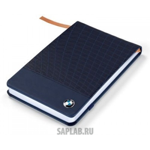 Купить запчасть BMW - 80242454636 Небольшой блокнот BMW Notebook, Small, Dark Blue