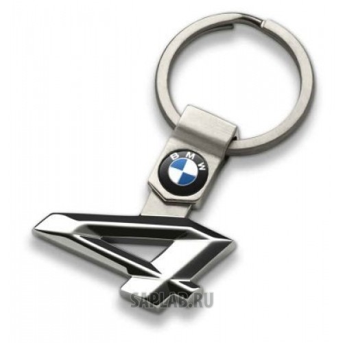 Купить запчасть BMW - 80272454650 Брелок BMW 4 Series Key Ring, Silver