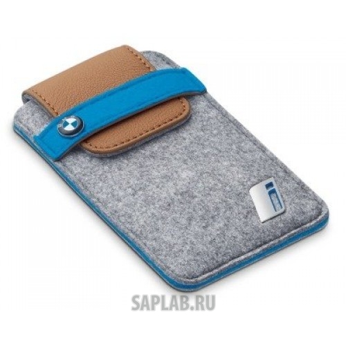 Купить запчасть BMW - 80282359292 Средний чехол для смартфона BMW i mobile phone case, medium, артикул 80282359292