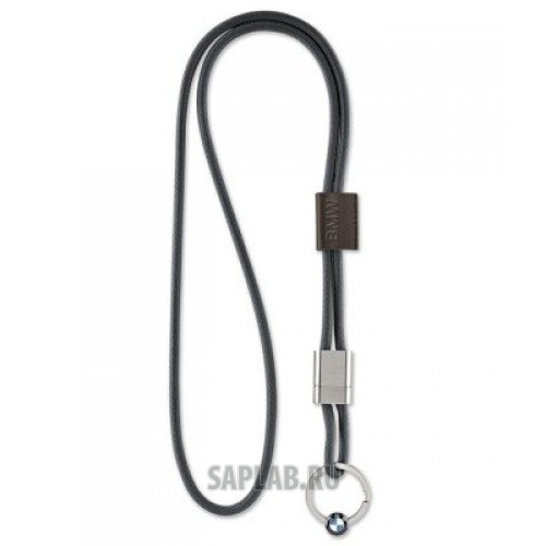 Купить запчасть BMW - 80282411111 Шнурок BMW Lanyard, Space Grey, артикул 80282411111