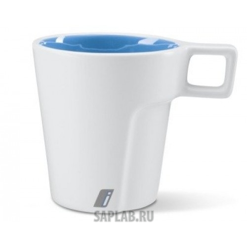 Купить запчасть BMW - 80282411529 Кружка BMW i Mug, White / Blue, артикул 80282411529