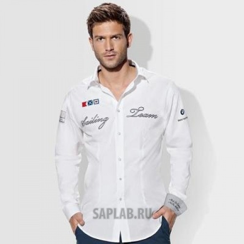 Купить запчасть BMW - 80302208157 Мужская рубашка BMW Men’s Sailing Editions Shirt