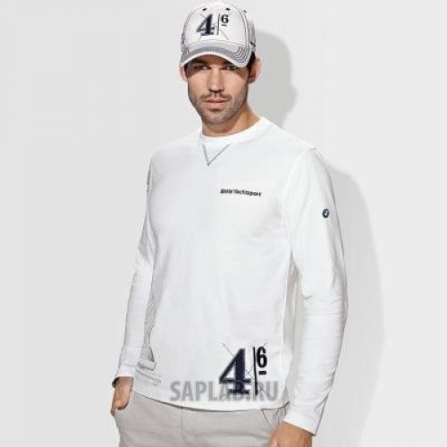 Купить запчасть BMW - 80302208275 Мужская майка с длинным рукавом BMW Men’s Yachting Longsleeve