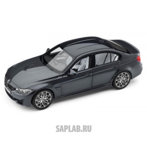 Купить запчасть BMW - 80432411554 Модель автомобиля BMW M3 Competition (F80), Scale 1:18, Mineral Grey, артикул 80432411554