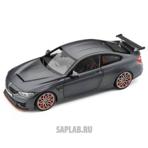 Купить запчасть BMW - 80432411555 Модель BMW M4 GTS, Frozen Dark, Scale 1:18, артикул 80432411555