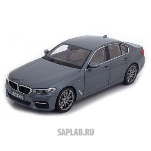 Купить запчасть BMW - 80432413788 Модель автомобиля BMW 530i Limousine (G30), 1:18 Scale, Bluestone Metallic