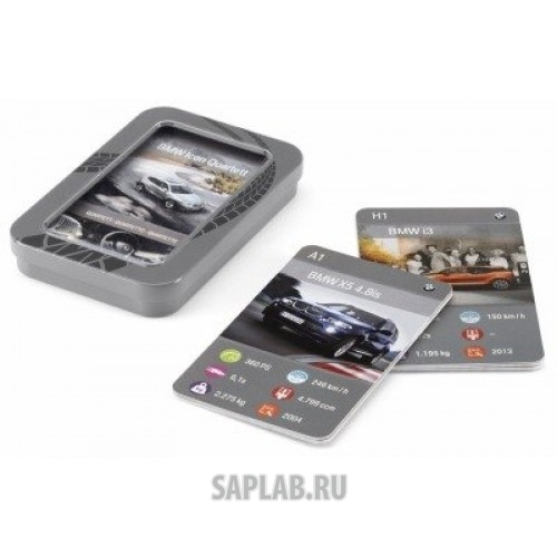 Купить запчасть BMW - 80452411129 Настольная игра BMW Card Game, артикул 80452411129