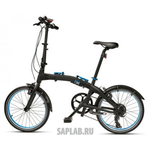 Купить запчасть BMW - 80912447964 Складной велосипед BMW Folding Bike, Black/Blue