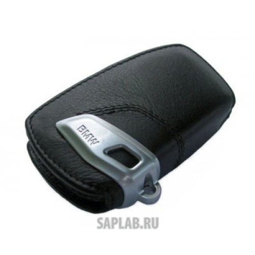 Купить запчасть BMW - 82292219911 Кожаный футляр для ключа BMW Leather Key Case Basic Version Black, артикул 82292219911