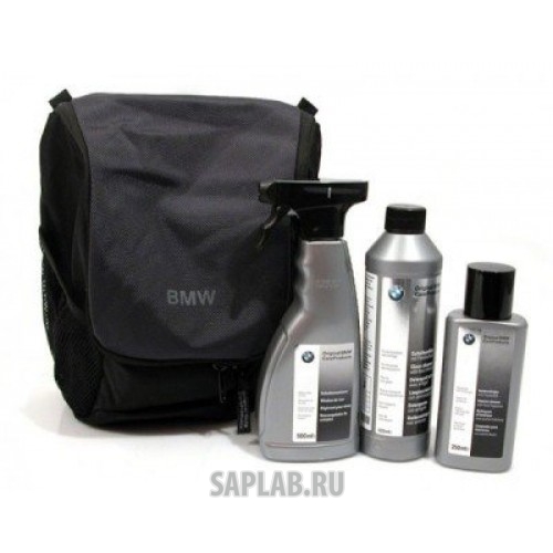 Купить запчасть BMW - 83122154475 Сумка для автомобильной косметики BMW Car Care Bag, Black