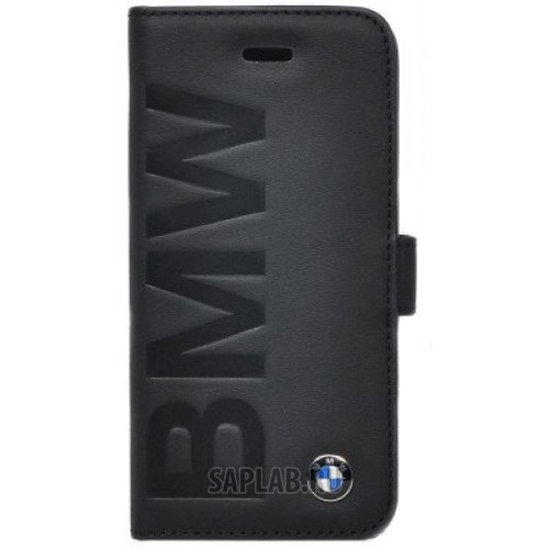 Купить запчасть BMW - J5200000074 Чехол для смартфона BMW iPhone 6 Logo Signature Booktype Black, артикул J5200000074