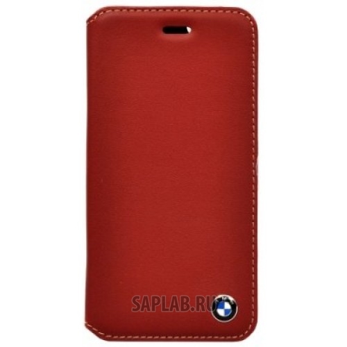 Купить запчасть BMW - J5200000087 Чехол для смартфона BMW iPhone 6 Plus Bicolor Booktype Red/Beige, артикул J5200000087