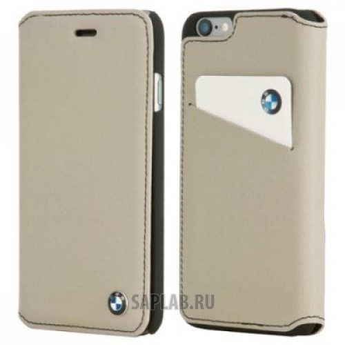 Купить запчасть BMW - J5200000088 Чехол для смартфона BMW iPhone 6 Plus Bicolor Booktype Grey/Black, артикул J5200000088