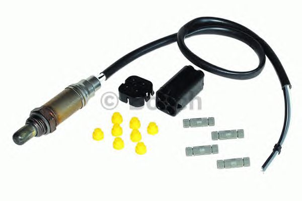 Купить запчасть BOSCH - 0258005732 Датчик кислородный Датчик кислородный универсальный 4-х контактный