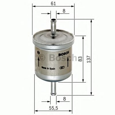 Купить запчасть BOSCH - 0450905287 