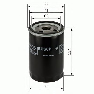 Купить запчасть BOSCH - 0451103259 Фильтр масляный 
