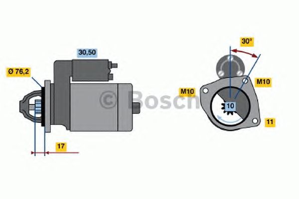 Купить запчасть BOSCH - 0986016470 