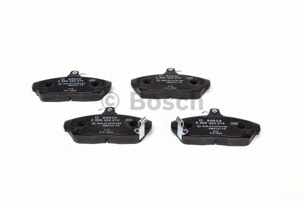 Купить запчасть Bosch - 0986424214 Колодки тормозные дисковые перед HONDA CIVIC VI Fastback (MA, MB) 1.4 i (MA8, MB2) 06.1995 - 02.2001 <=> HONDA CIVIC VII Hatchback (EU, EP, EV) 1.4 iS (EP1) 02.2001 - 09.2005