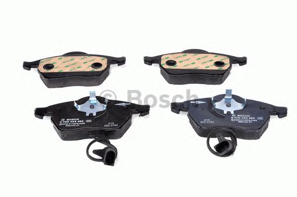 Купить запчасть Bosch - 0986424482 Колодки тормозные дисковые перед VW PASSAT (3B3) 1.8 T 20V 11.2000 - 05.2005 <=> AUDI A6 (4B2, C5) 2.4 02.1997 - 01.2005