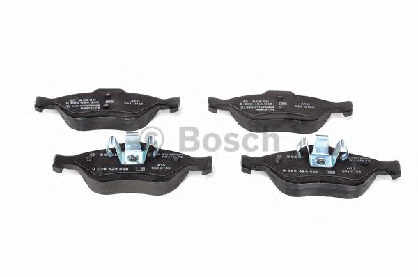 Купить запчасть Bosch - 0986424558 Колодки тормозные дисковые перед FORD FUSION (JU_) 1.6 08.2002 - 11.2008 <=> FORD FUSION (JU_) 1.4 08.2002 - 12.2012