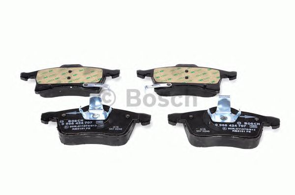 Купить запчасть BOSCH - 0986424707 Колодки передние OPEL ASTRA G, ZAFIRA A, B 0986424707