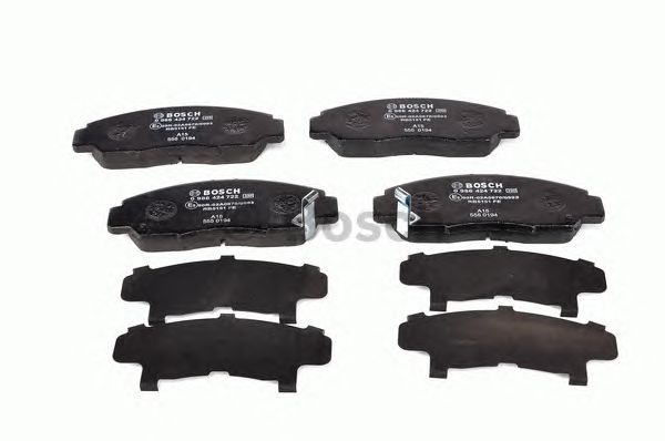Купить запчасть BOSCH - 0986424722 Тормозные колодки 0986424722