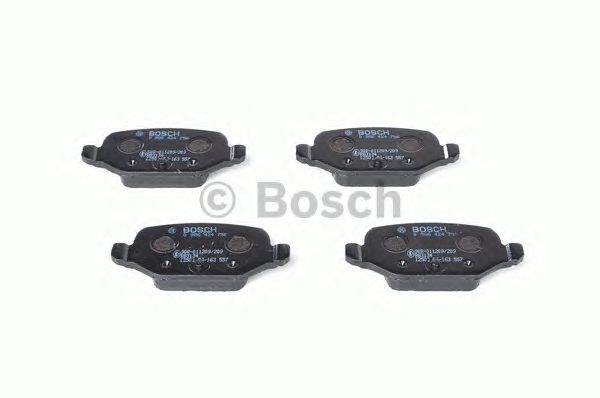 Купить запчасть Bosch - 0986424756 Колодки тормозные дисковые зад FIAT PUNTO (188_) 1.9 JTD 06.2003 - 03.2012