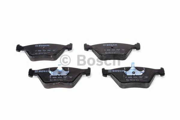 Купить запчасть BOSCH - 0986424767 Колодки тормозные дисковые перед BMW X3 (E83) 2.0 d 03.2007 - 08.2007 <=> BMW X3 (E83) xDrive 25 i 09.2008 - 12.2011