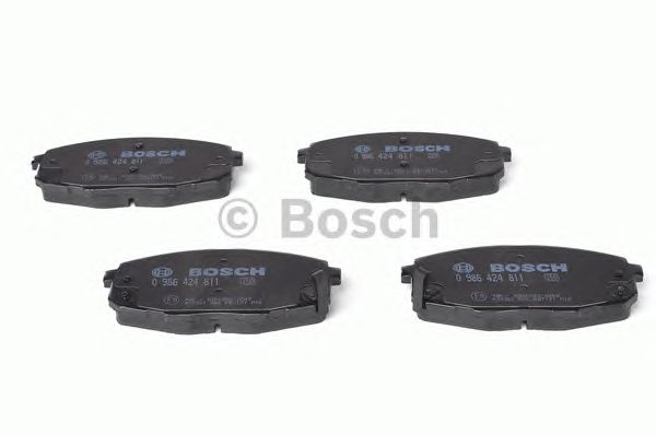 Купить запчасть BOSCH - 0986424811 Тормозные колодки передние 0986424811