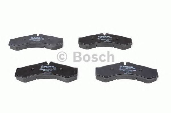 Купить запчасть Bosch - 0986424832 Колодки тормозные дисковые перед MERCEDES-BENZ SPRINTER CLASSIC 3,5-t Box (909) 311 CDI (909.632, 909.633) 09.2013 - <=> MERCEDES-BENZ SPRINTER CLASSIC 4,6-t Bus (909) 411 CDI (909.843) 09.2013 -