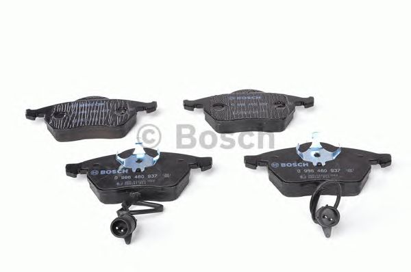 Купить запчасть Bosch - 0986460937 Колодки тормозные дисковые перед AUDI 100 (4A2, C4) 2.3 E 12.1990 - 07.1994 <=> AUDI A4 (8D2, B5) 1.8 11.1994 - 11.2000