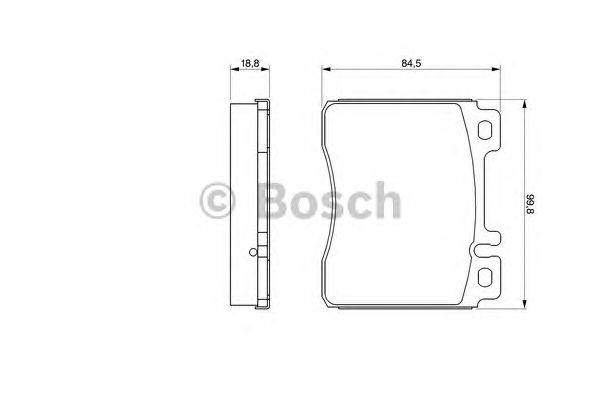 Купить запчасть Bosch - 0986460976 Колодки тормозные дисковые перед MERCEDES-BENZ S-CLASS (W140) 300 SE, SEL/S320 (140.032, 140.033) 03.1991 - 10.1998 <=> MERCEDES-BENZ S-CLASS (W140) S 500 (140.050, 140.051) 01.1993 - 10.1998
