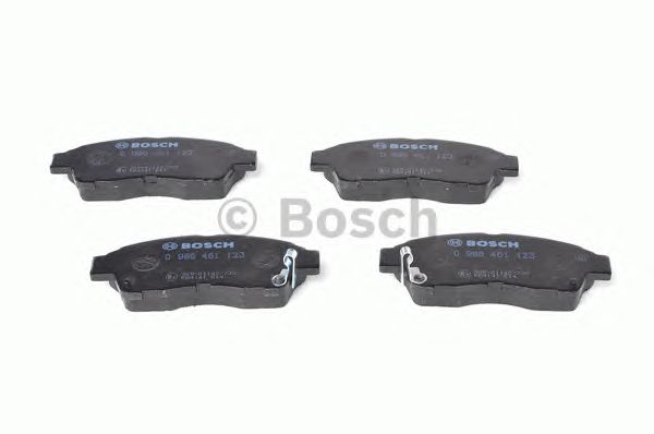 Купить запчасть Bosch - 0986461123 Колодки тормозные дисковые перед TOYOTA RAV 4 I (_A1_) 2.0 4WD (SXA10) 06.1994 - 06.2000 <=> TOYOTA CARINA E Saloon (_T19_) 1.6 (AT190) 01.1993 - 09.1997