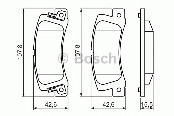 Купить запчасть BOSCH - 0986461136 
