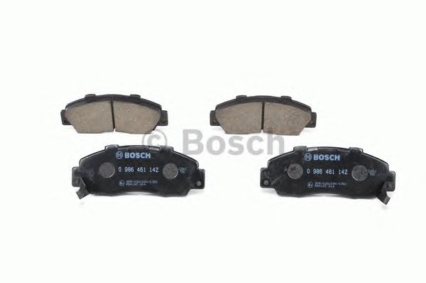 Купить запчасть Bosch - 0986461142 Колодки тормозные дисковые перед HONDA CR-V I (RD) 2.0 16V 4WD (RD1, RD3) 01.1999 - 02.2002 <=> HONDA CR-V I (RD) 2.0 16V 4WD (RD1, RD3) 10.1995 - 12.2001