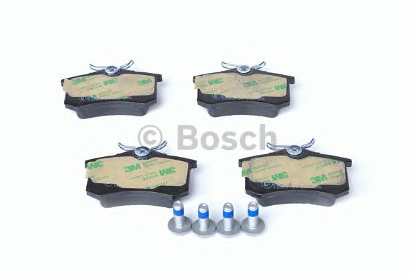 Купить запчасть Bosch - 0986461769 Колодки тормозные дисковые зад VW POLO Saloon (602, 604, 612, 614) 1.6 05.2010 - <=> VW POLO Saloon (602, 604, 612, 614) 1.6 05.2015 -