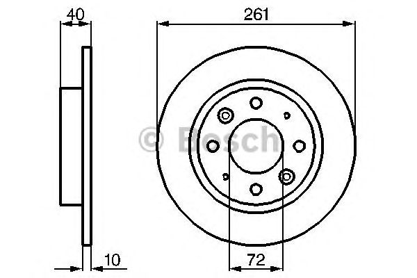 Купить запчасть BOSCH - 0986479018 