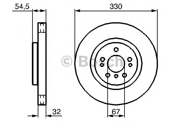 Купить запчасть Bosch - 0986479269 Диск тормозной перед MERCEDES-BENZ M-CLASS (W164) ML 350 4-matic (164.186) 02.2005 - 12.2011 <=> MERCEDES-BENZ M-CLASS (W164) ML 320 CDI 4-matic (164.122) 07.2005 - 07.2009