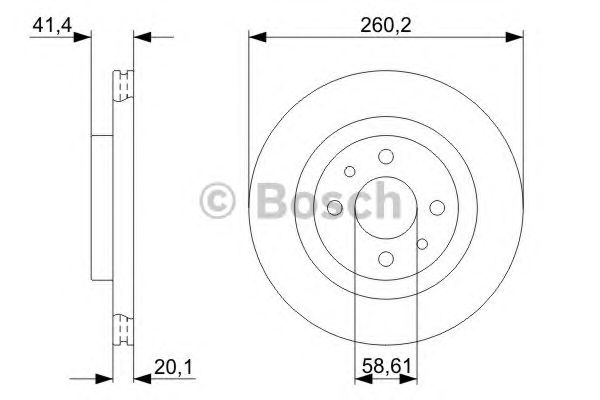 Купить запчасть BOSCH - 0986479346 