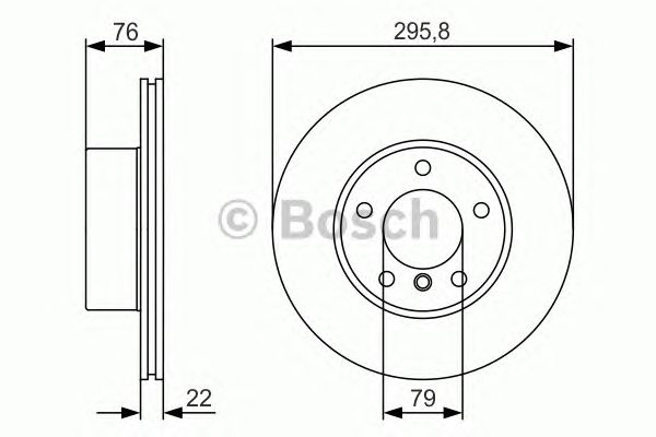 Купить запчасть BOSCH - 0986479R72 Тормозной диск передний 0986479R72