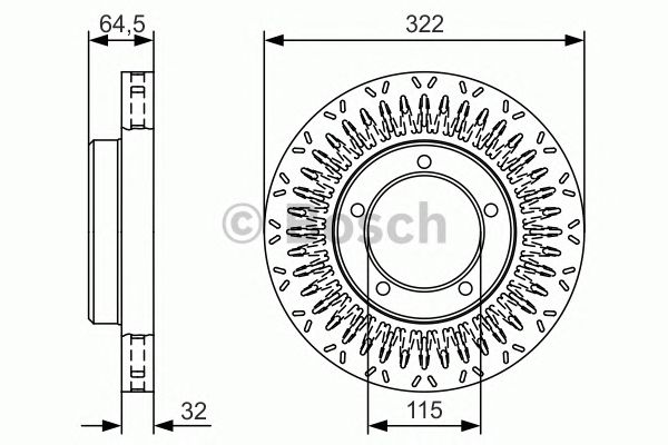 Купить запчасть BOSCH - 0986479T27 