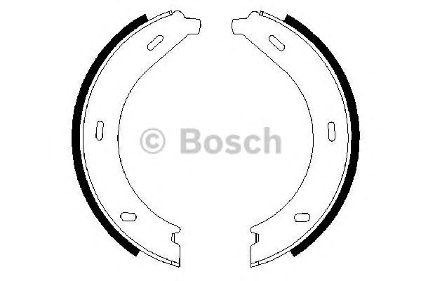 Купить запчасть BOSCH - 0986487605 Тормозные колодки 0986487605