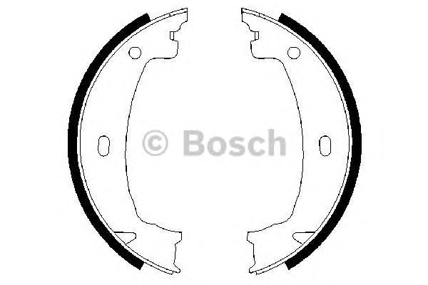 Купить запчасть BOSCH - 0986487608 Тормозные колодки 0986487608