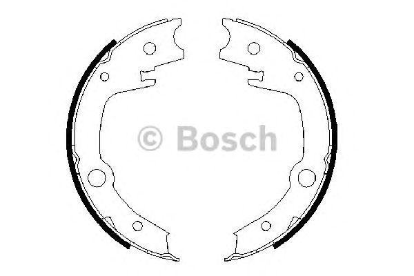 Купить запчасть Bosch - 0986487679 Колодки тормозные барабанные TOYOTA AVENSIS Saloon (_T25_) 1.8 (ZZT251_) 04.2003 - 11.2008 <=> TOYOTA COROLLA Saloon (_E12_) 1.6 VVT-i (ZZE121_) 10.2001 - 07.2007