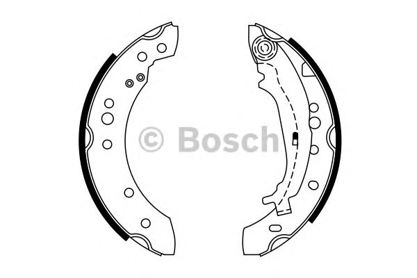 Купить запчасть BOSCH - 0986487746 Тормозные колодки задние 0986487746