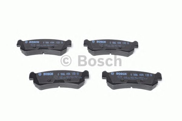 Купить запчасть Bosch - 0986494133 Колодки тормозные дисковые зад CHEVROLET LACETTI (J200) 1.4 16V 03.2005 -  <=> CHEVROLET LACETTI (J200) 1.6 03.2005 - 